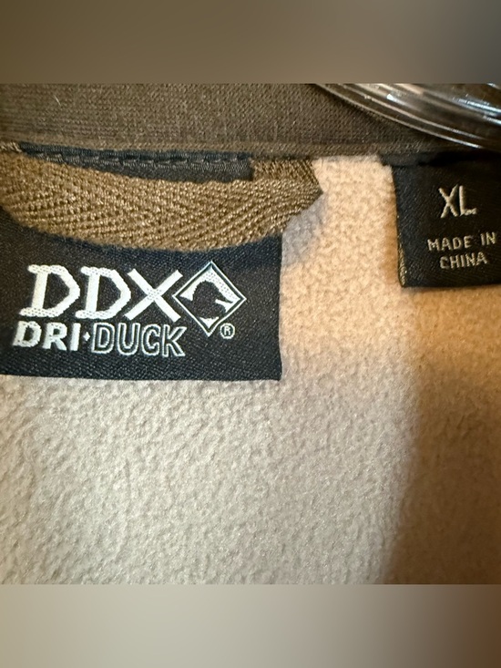 Dri-Duck DDX XL Power Fleece Jacket Gorpcore Brown Utility Softshell Coat 12oz - Picture 13 of 16